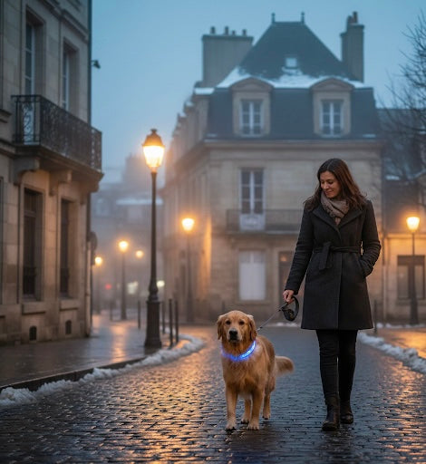 Promener son chien en hiver en toute sécurité : nos conseils essentiels