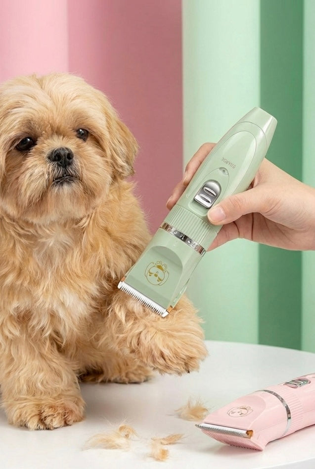 Kit de Tondeuse pour Animaux sans Fil à Recharge