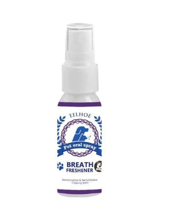 Spray Buccal pour Animaux Contre le Tartre et la Mauvaise Haleine (Article Unique) MontroPet