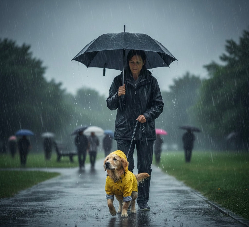 Imperméable Rembourré Rétro pour Chiens de la Marque Tide, Résistant au Vent