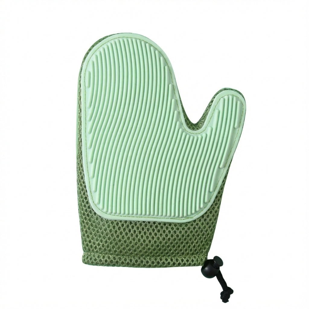 Gants de Massage en Silicone et Brosses pour Enlever les Poils d'Animaux