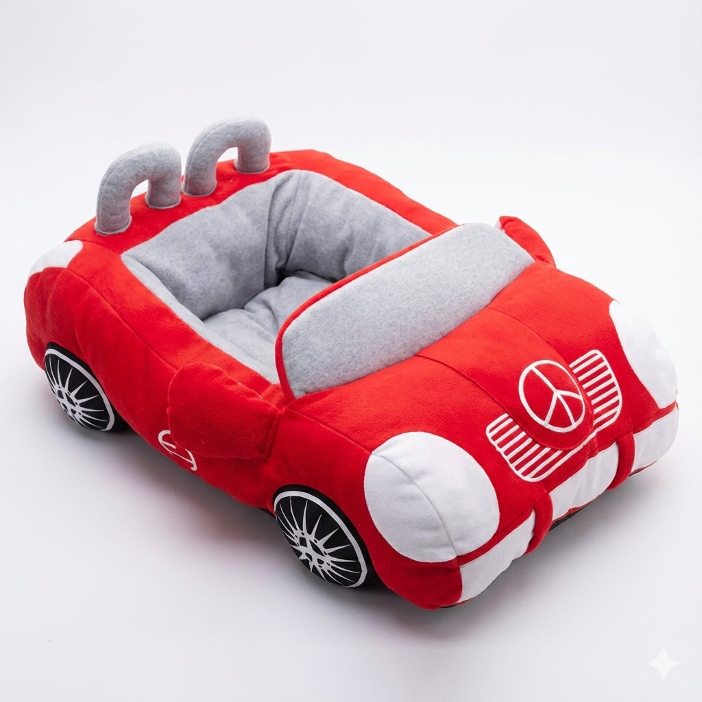 Lit Anti-Anxiété pour Pet - Couchage Apaisant Voiture & Maison | Confort Premium