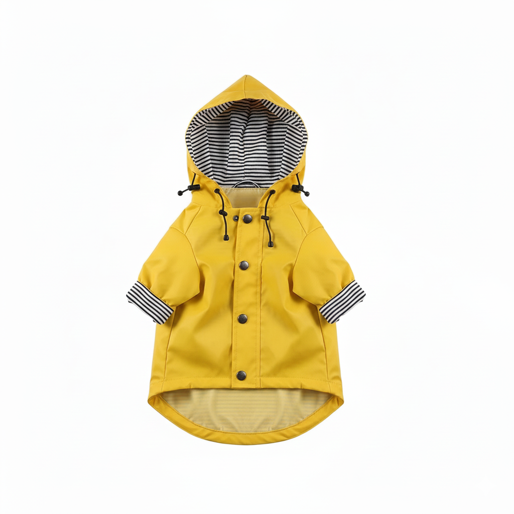 Imperméable Rembourré Rétro pour Chiens de la Marque Tide, Résistant au Vent