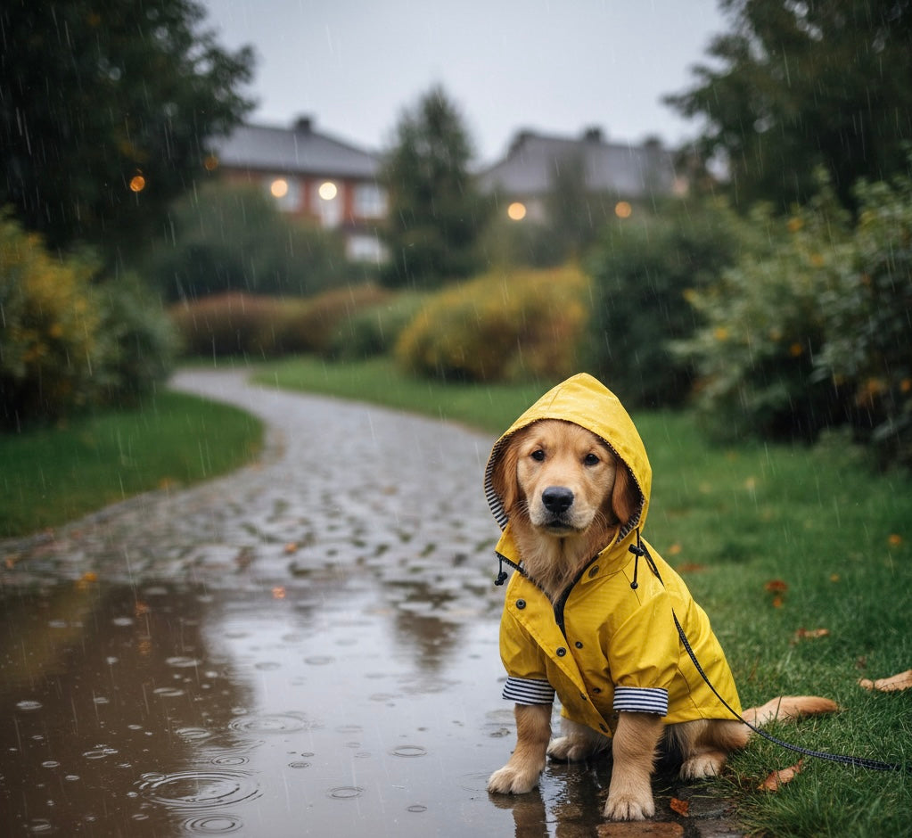 Imperméable Rembourré Rétro pour Chiens de la Marque Tide, Résistant au Vent