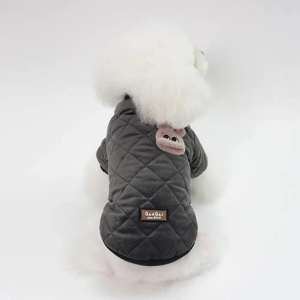 Veste à Carreaux pour Petits Chiens - Tenue Automne et Hiver MontroPet