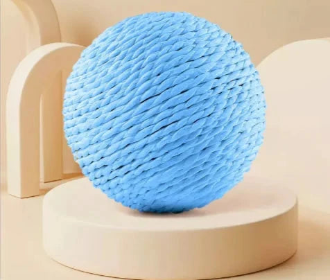 Balle Sisal XXL Anti-Stress Chat | Griffoir Naturel | STOP Meubles Détruits | Jeu Autonome