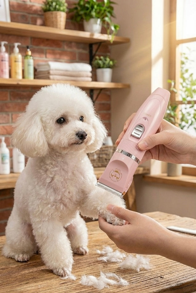 Kit de Tondeuse pour Animaux sans Fil à Recharge