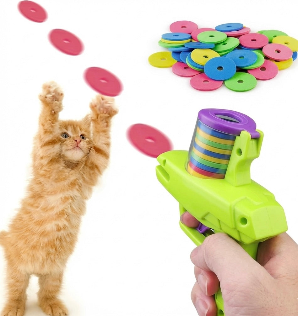 Lanceur Automatique Jouets Chat | Jeu Interactif Anti-Ennui | Votre Chat Actif & Heureux