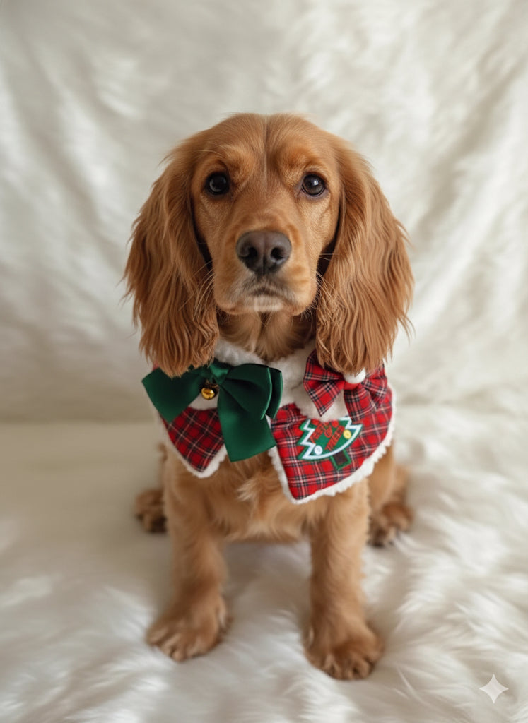 Châle de Noël et du Nouvel An pour Chat MontroPet