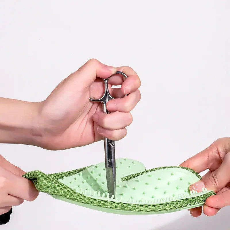 Gants de Massage en Silicone et Brosses pour Enlever les Poils d'Animaux MontroPet