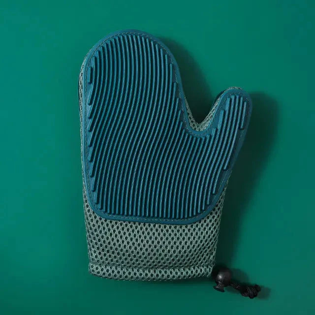 Gants de Massage en Silicone et Brosses pour Enlever les Poils d'Animaux MontroPet