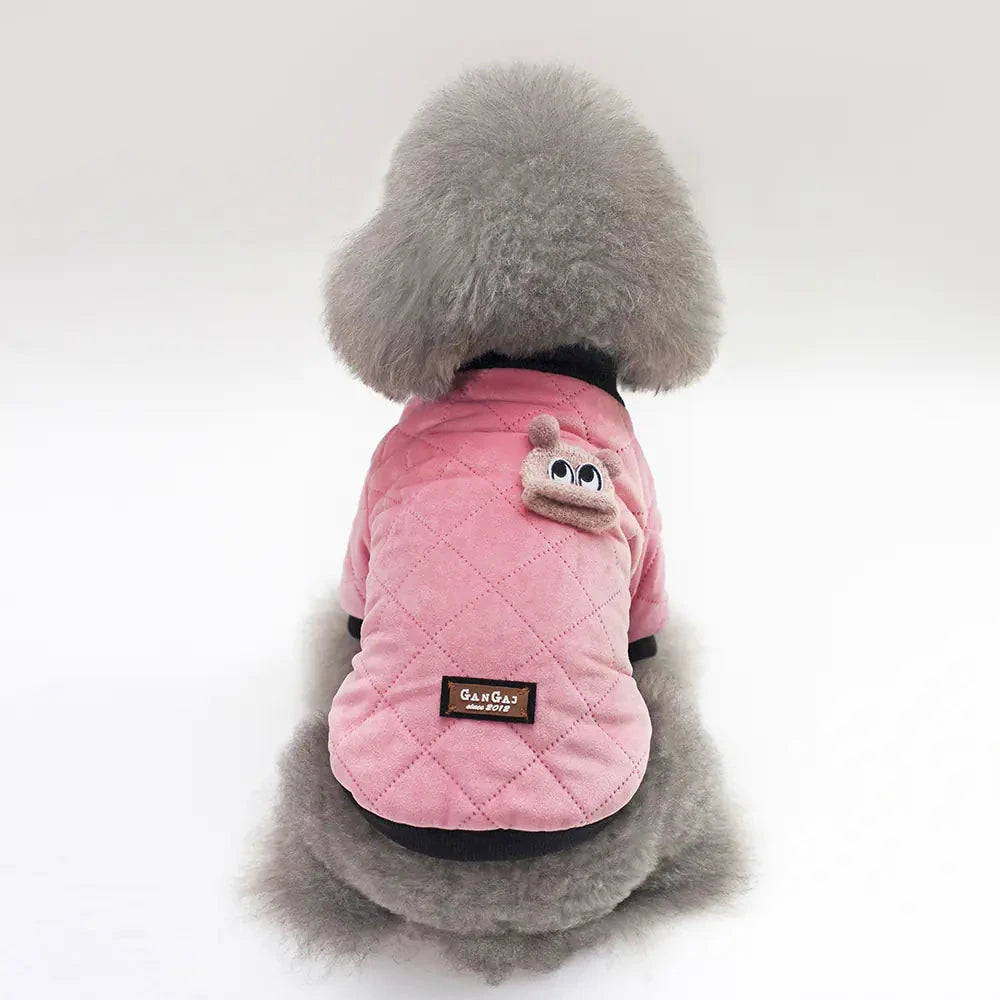 Veste à Carreaux pour Petits Chiens - Tenue Automne et Hiver MontroPet
