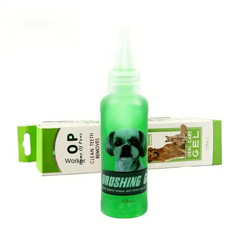 Gel Dentifrice pour le Soin Oral et l’Haleine Fraîche des Chiens MontroPet