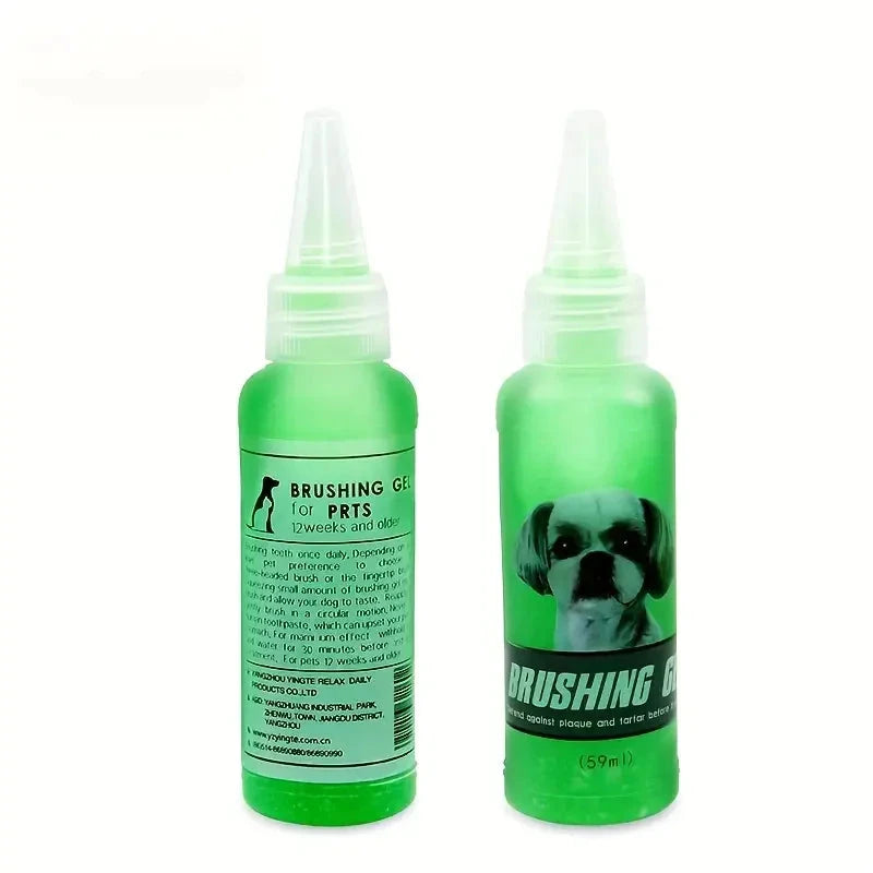 Gel Dentifrice pour le Soin Oral et l’Haleine Fraîche des Chiens MontroPet
